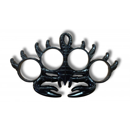 Poing américain Scorpion Noir