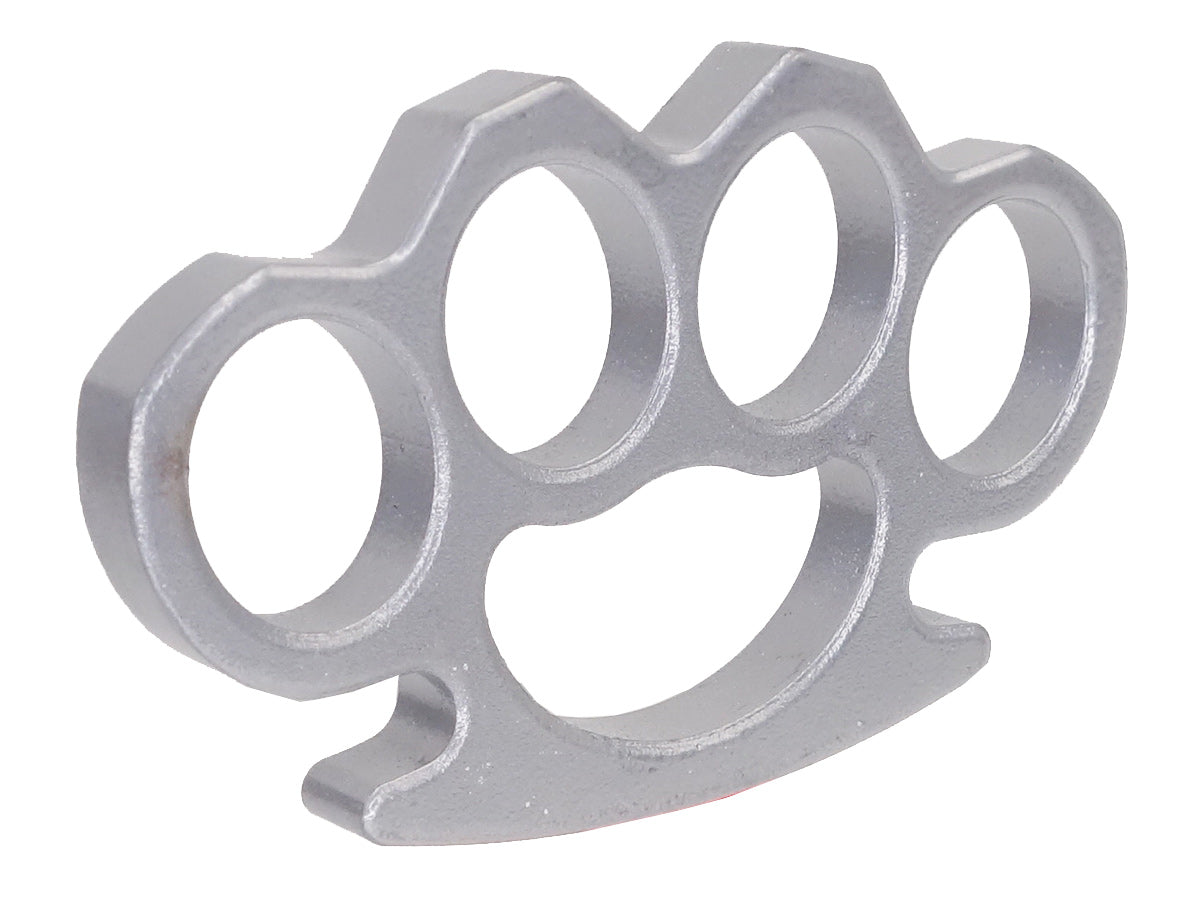 Poing américain Metal Gris 150gr avec étui ceinture nylon