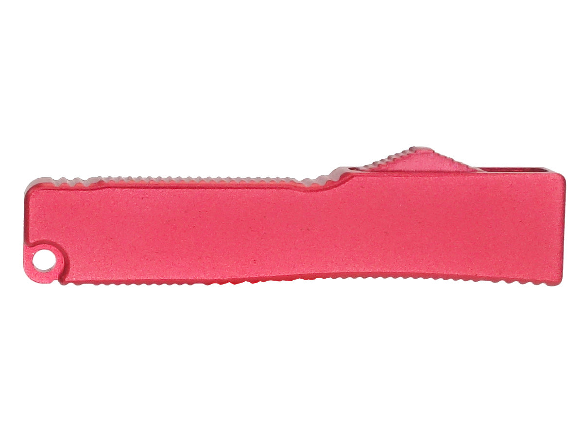 Mini-Automatikmesser, 8 cm, rot, 5 cm Klinge