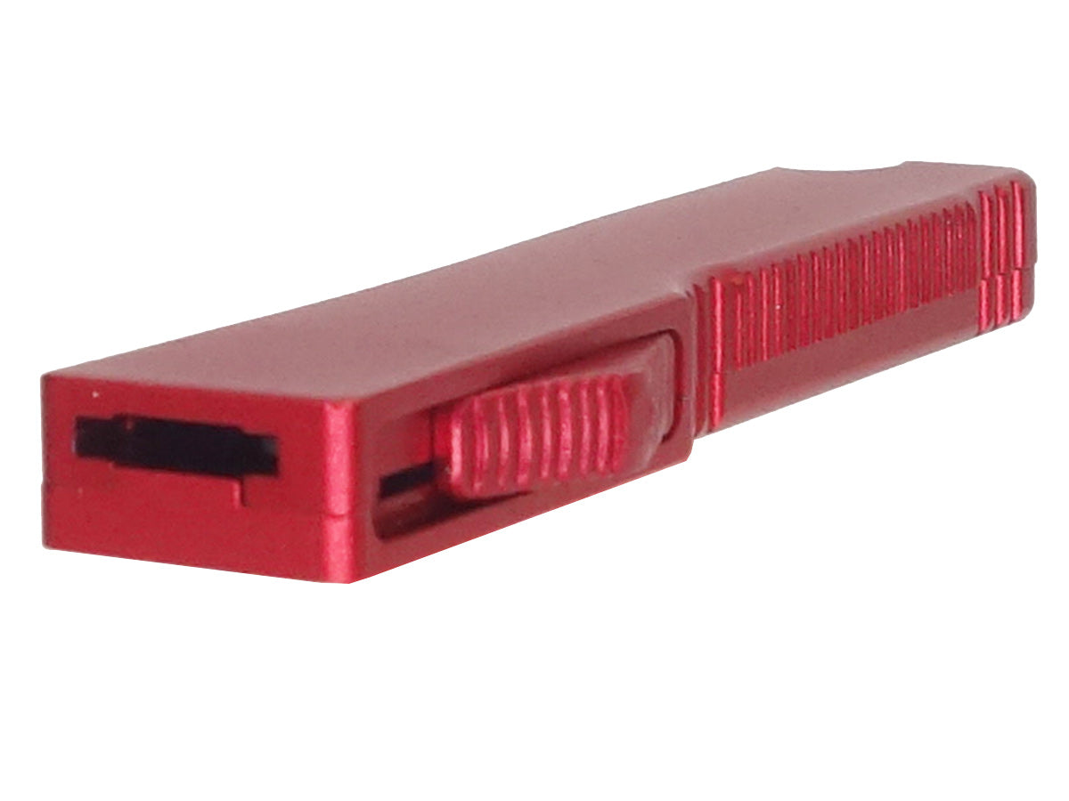 Mini-Automatikmesser, 8 cm, rot, 5 cm Klinge