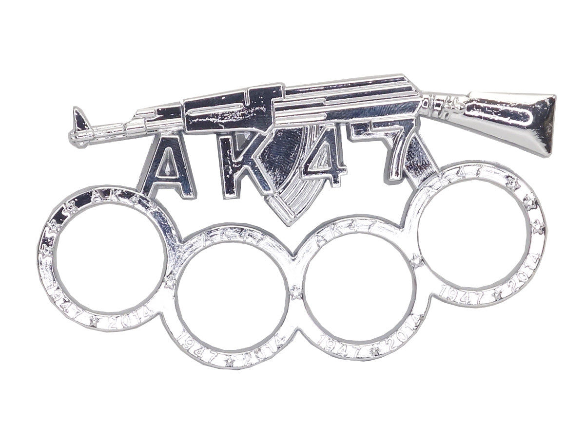 AK47 Chrome Knuckle Duster