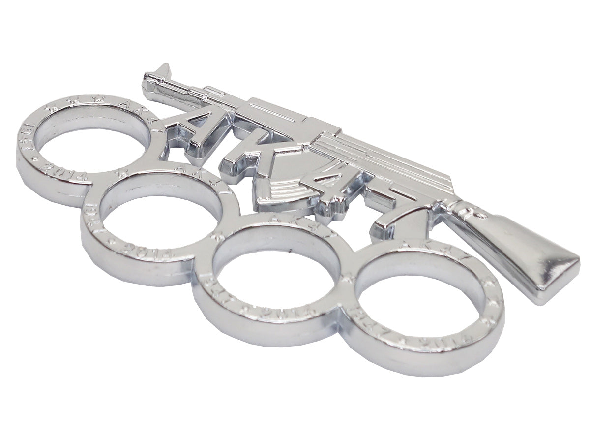 AK47 Chrome Knuckle Duster