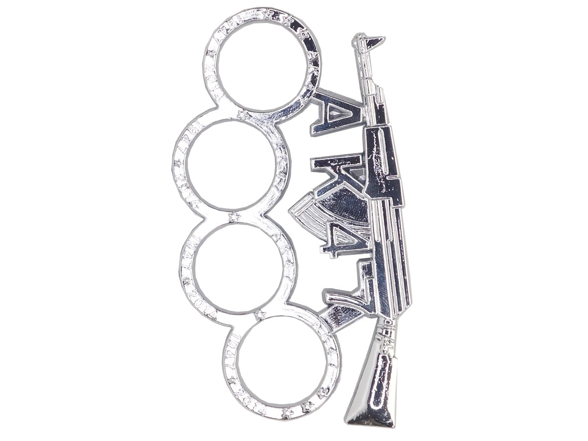 AK47 Chrome Knuckle Duster