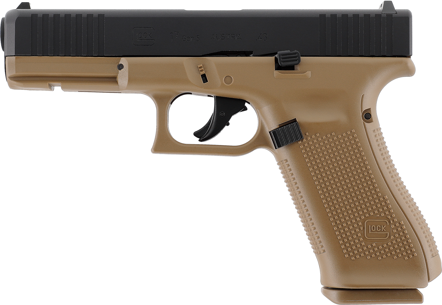 PIST GLOCK 17 GEN5 CAL 43 PAINTBALL T4E COYOTE FRENCH ARMY