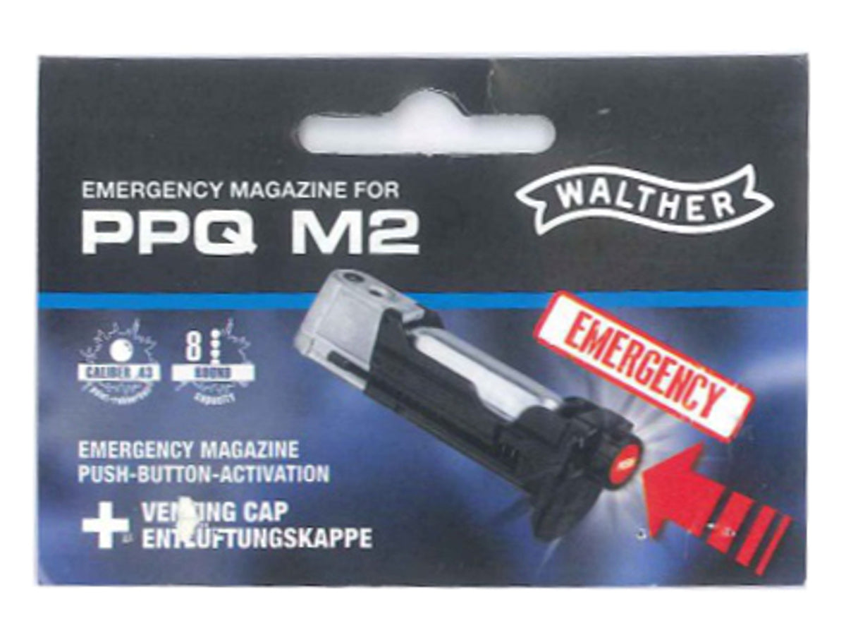 T4E Walther PPQ M2 Defense Pistol Black Cal. 43 7.5J