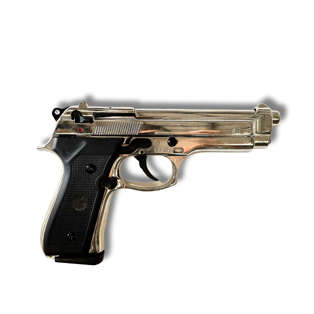 Bruni 92 9mm P.A.K Nickel C12