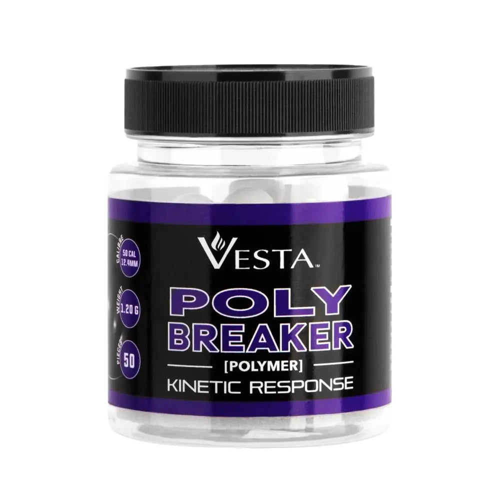 Rubber balls VESTA POLYBREAKER CAL.50