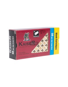 Kaiser 9mm PAK Blank Bullets. (x50)