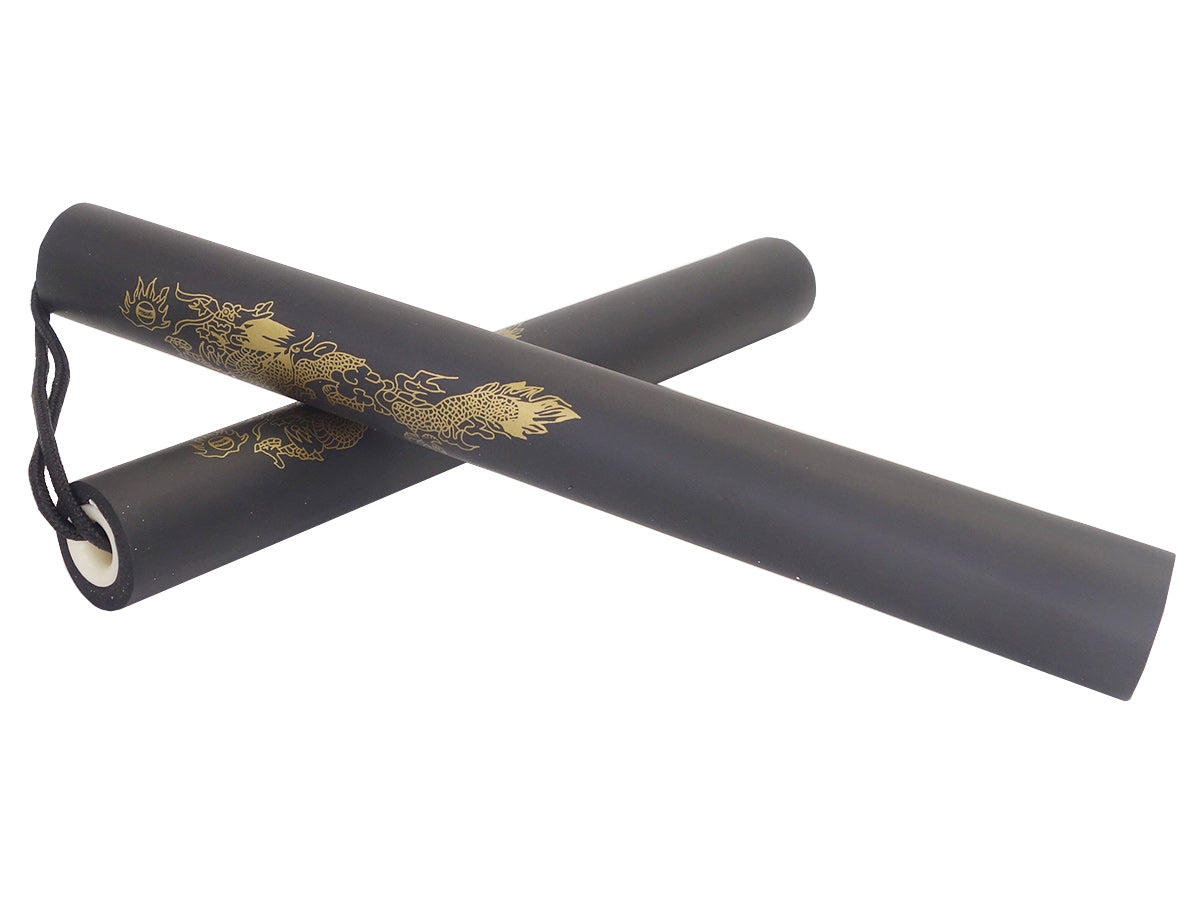Black Foam Nunchaku 29cm dia. 3.1cm Rope 13cm