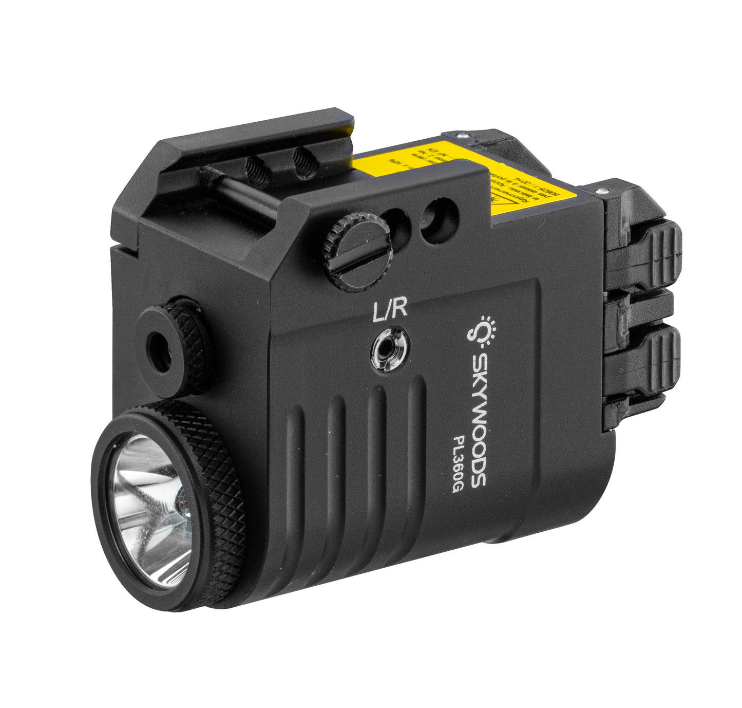 Skywoods Tactical Flashlight 360 Lm + Green Laser IP66 USB Magnetic