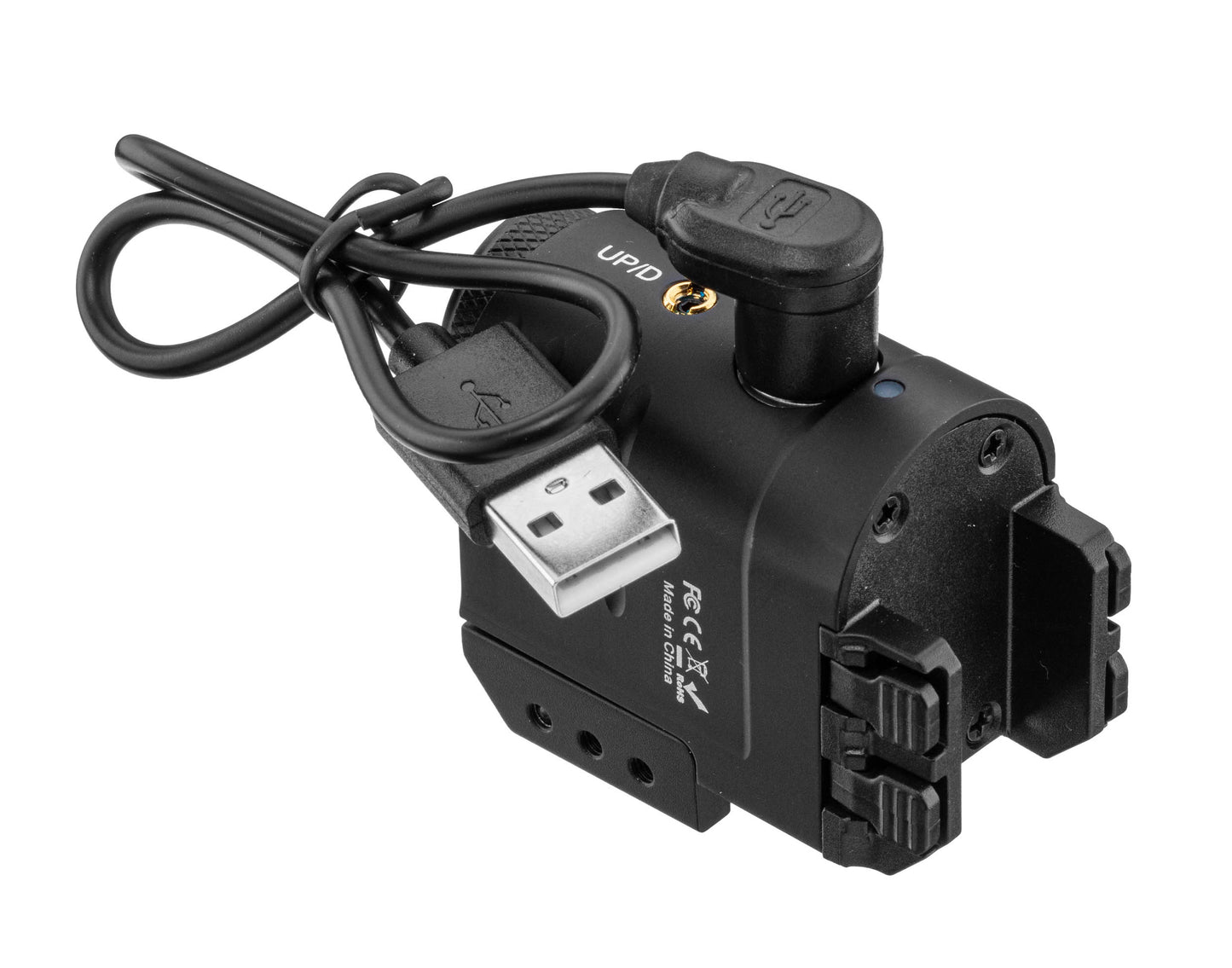 Skywoods Tactical Flashlight 360 Lm + Green Laser IP66 USB Magnetic