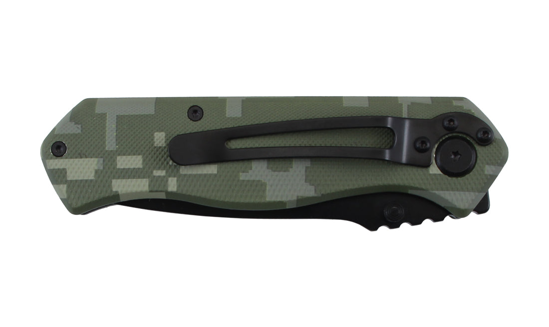 Stinger Bora ST5 Klappmesser, 8,2 cm Klinge, mit Gürtelclip