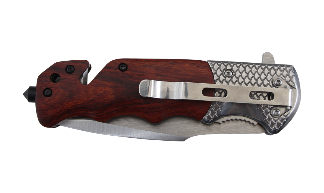 Stinger Mistral ST2 Fixed Blade Knife 10.7cm Blade with Sheath