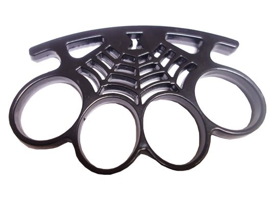 Poing américain Spider Metal Noir 140gr