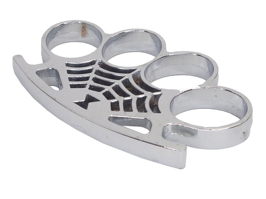 Poing américain Spider Metal Chrome 140gr