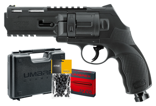 PACK PRET A TIRER T4E TR50 GEN.2 CAL 50 - 7.5 J (100 BILLES, 5 CO2, MALLETTE)