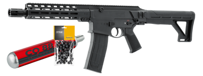 PACK PRET A TIRER T4E TC68 CAL 68 - 7.5 J (100 BILLES ET 1 CARTOUCHE CO2 88G)