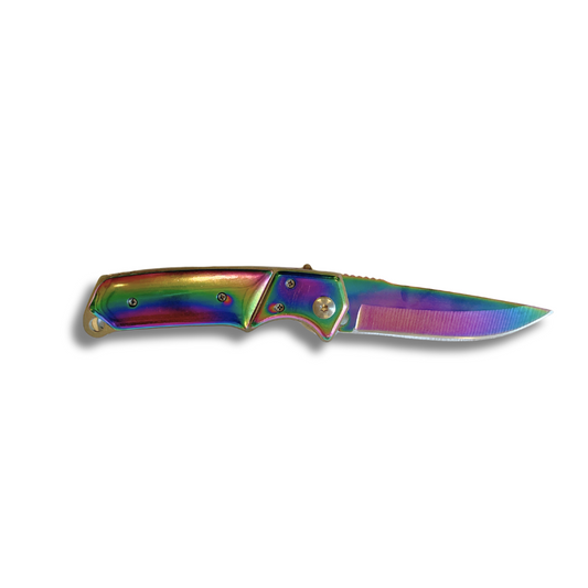 Couteau automatique Métal anodisé Lame 9cm