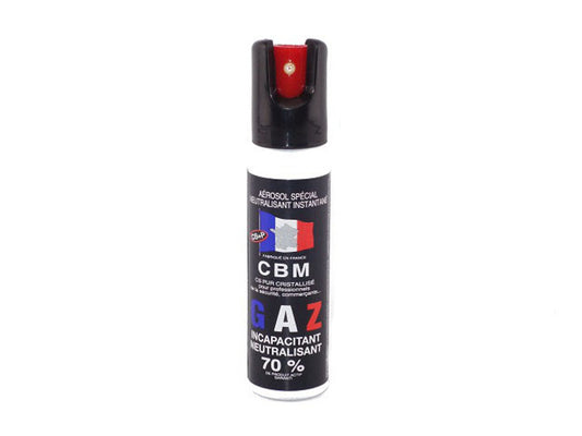 DM Diffusion Aérosol de défense GAZ 25ML CS Capot 1/4 de tour