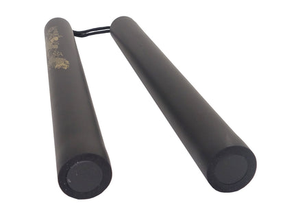 Black Foam Nunchaku 29cm dia. 3.1cm Rope 13cm