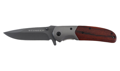 Stinger Scirocco ST2 Folding Knife 9.7cm Blade Belt Clip