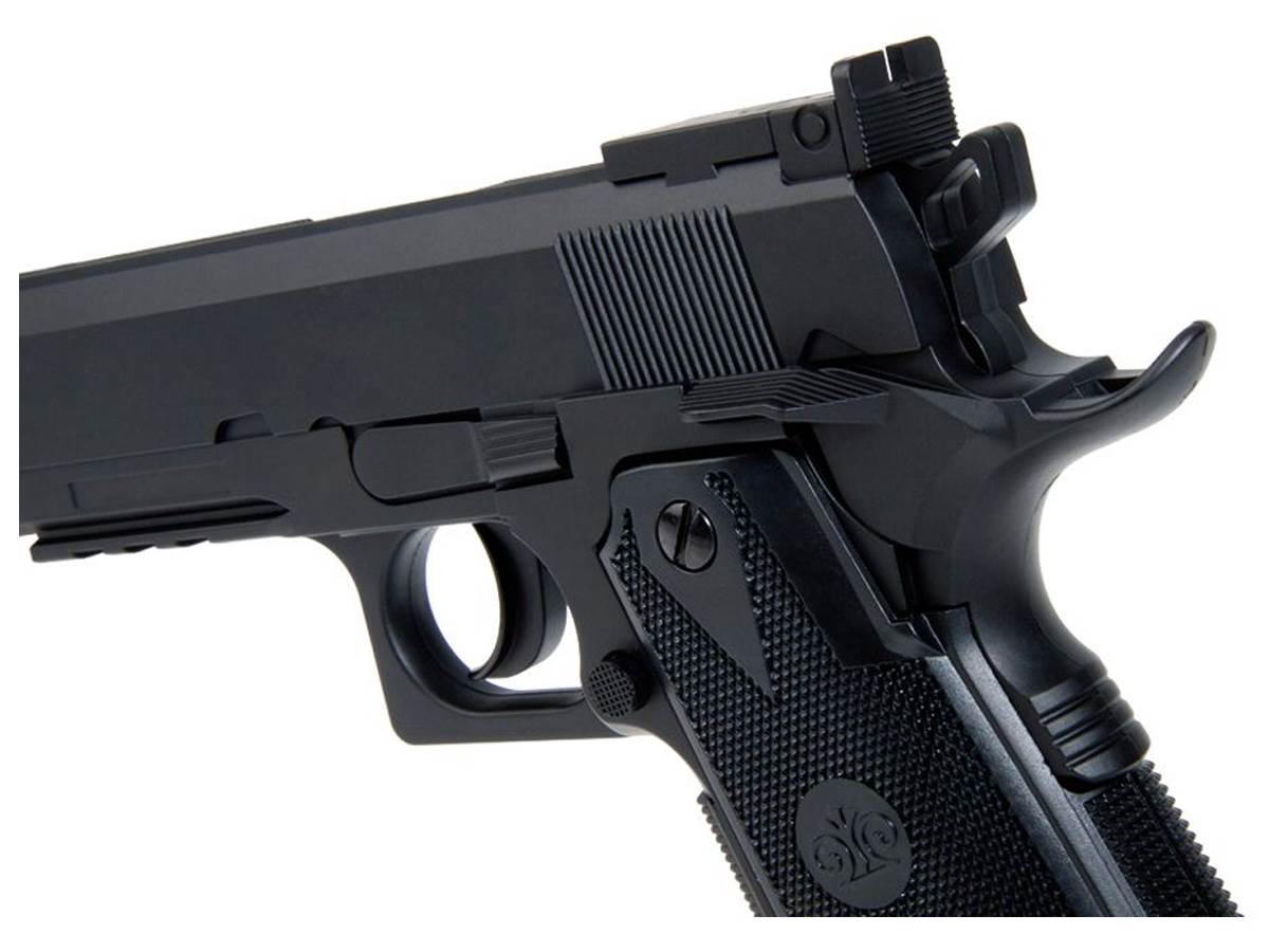 Stinger 1911 Co2 Culasse Fixe Noir 4.5mm bb (.177) 1.5J