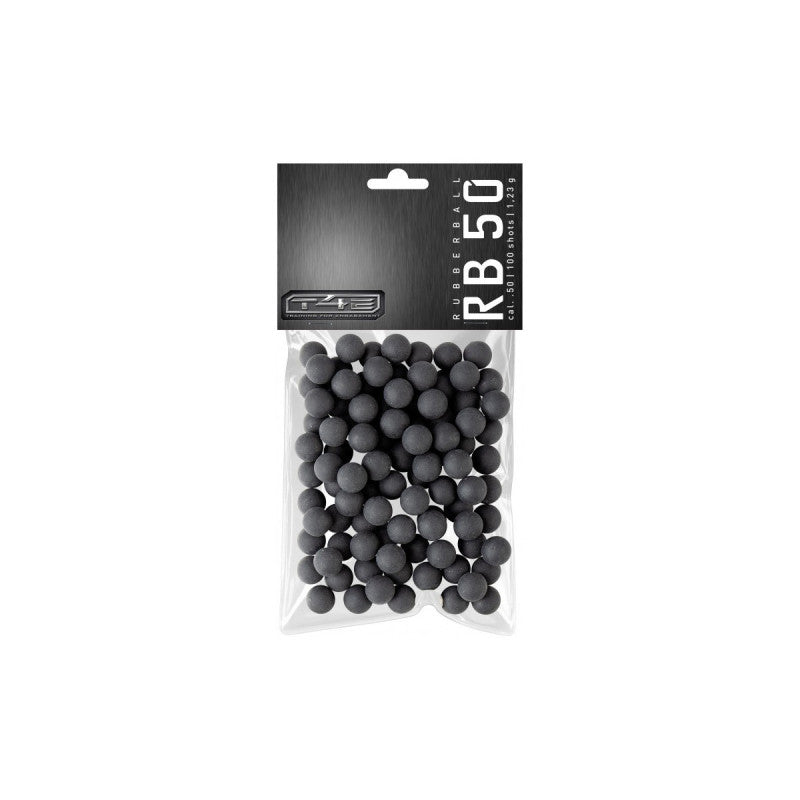 Sachet de 50 balles caoutchouc Cal. 0.50
